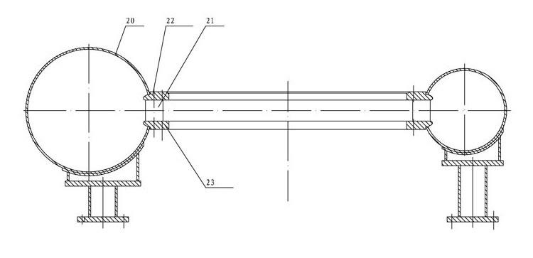 Mixed flow type water turbine with ultralow specific speed and high efficiency for cooling tower special belt water distributer