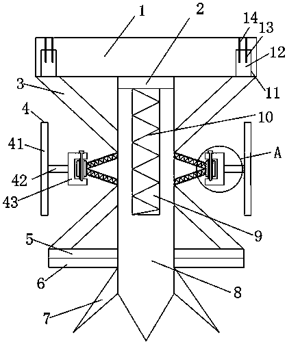 Anti-seismic building pile for building construction