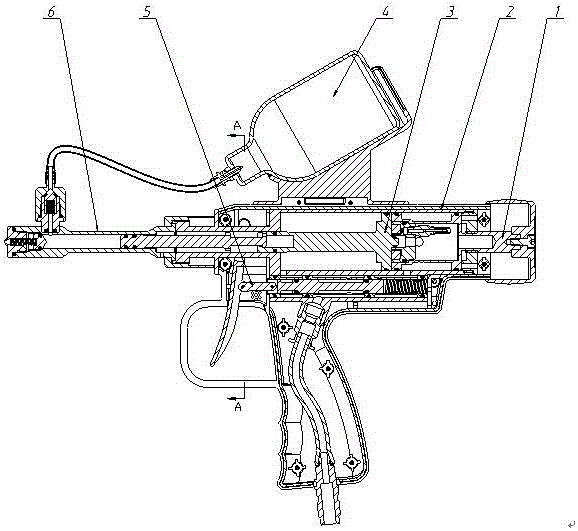 Pneumatic needleless injector