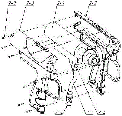 Pneumatic needleless injector