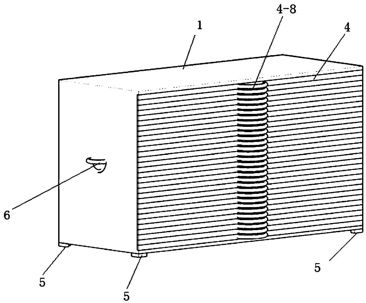 Tissue slice sorting box and using method thereof