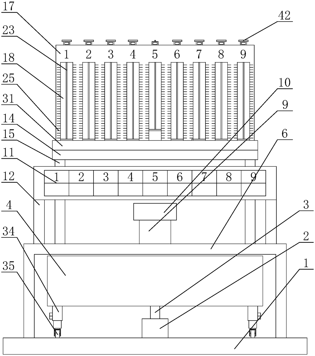 Portable mathematical probability demonstrator