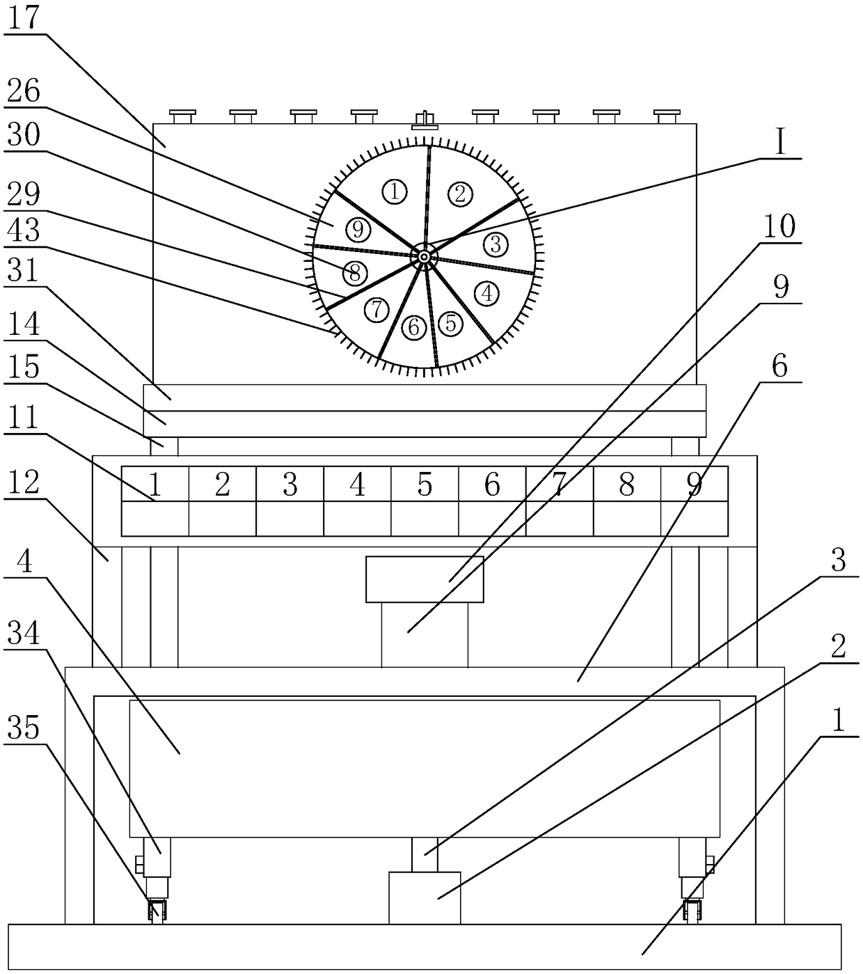 Portable mathematical probability demonstrator