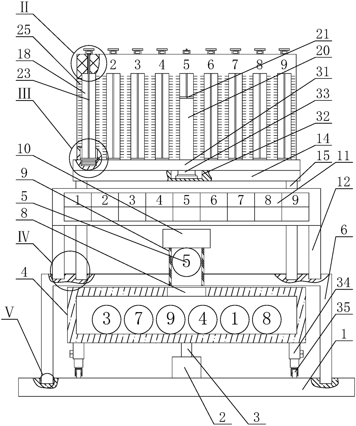 Portable mathematical probability demonstrator