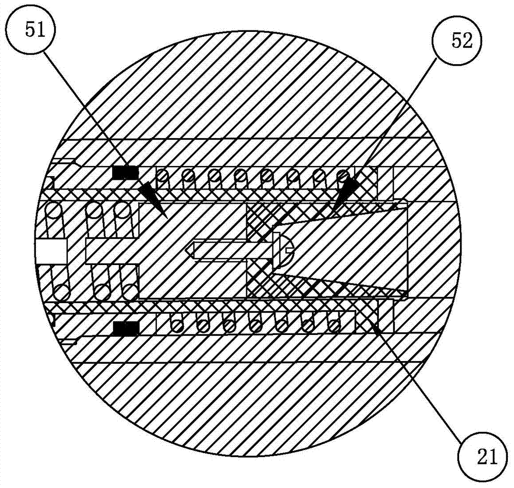 Tube expanding device of tube expander