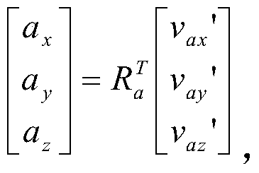 Intelligent machine attitude matrix calculating method and method applied to photogrammetry