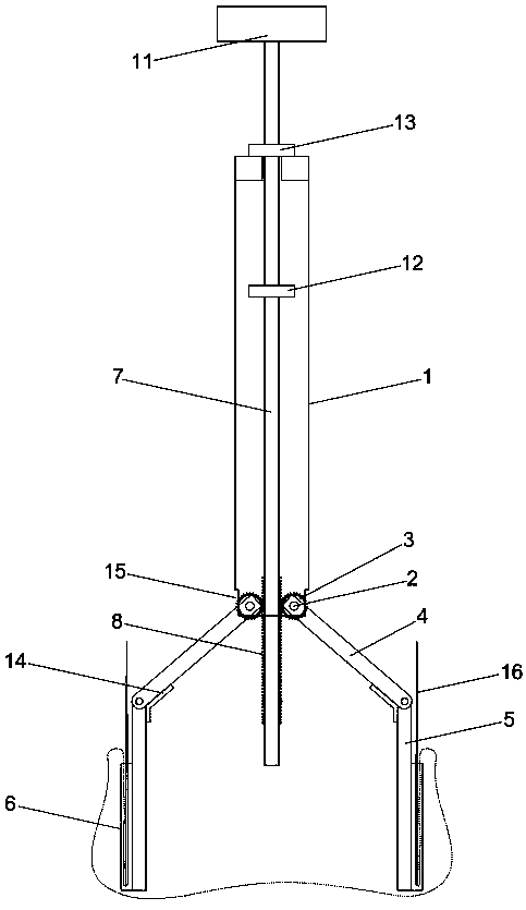 Laparoscope abdominal incision stapler and use method thereof