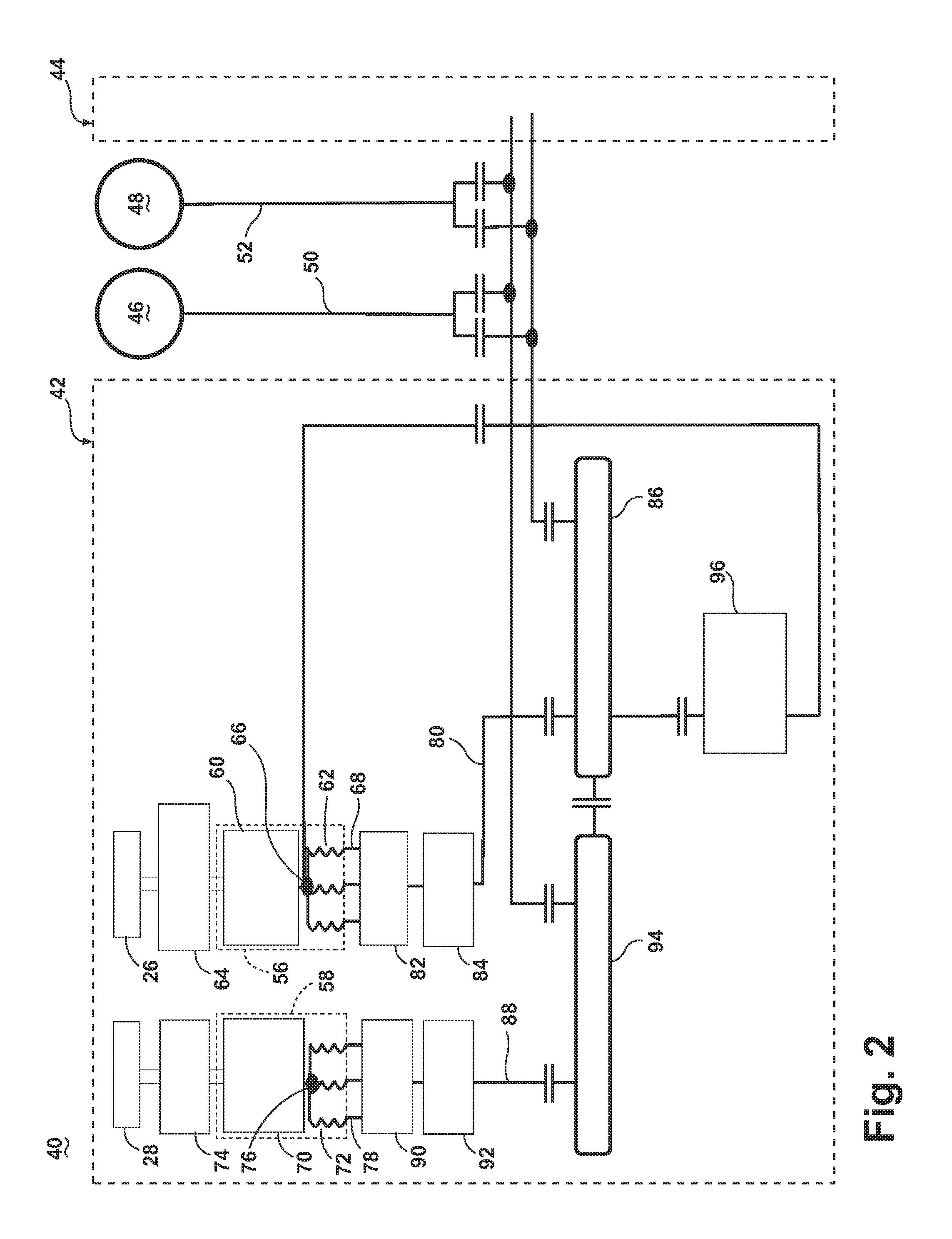 Apparatus for generating power from a turbine engine