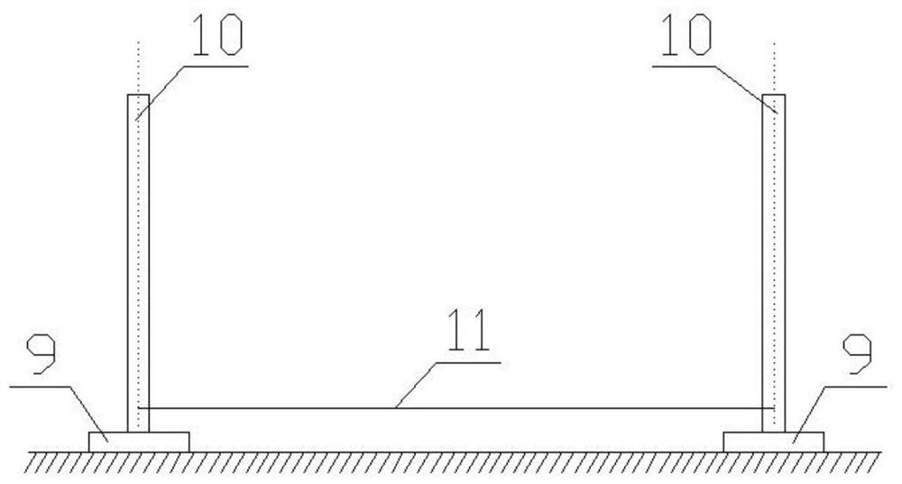 A trackless construction method for flexible catenary in subway depot