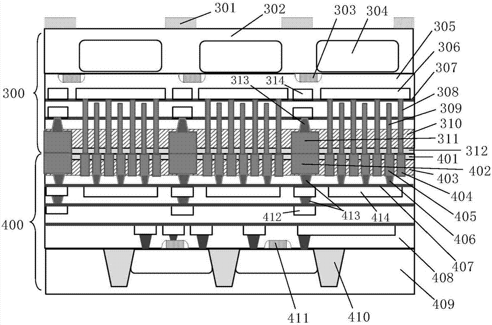 Low-noise high-sensitivity global pixel unit structure and formation method thereof