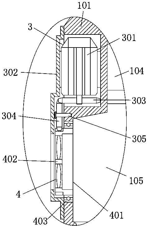 Crushing and screening device for processing nitride metal composite material