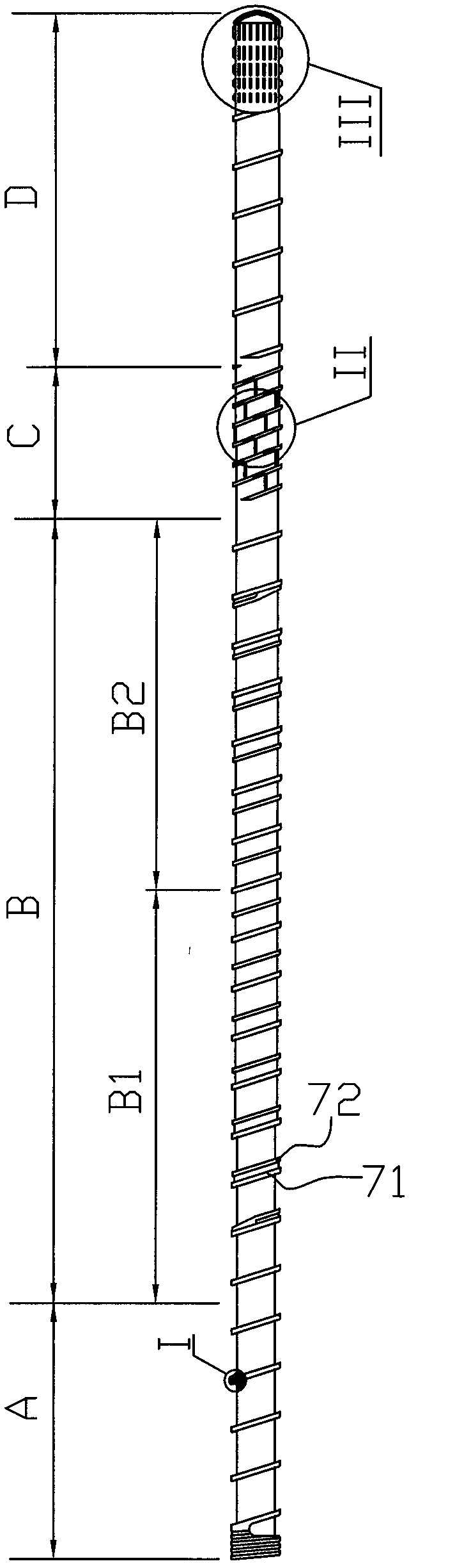 Extrusion screw