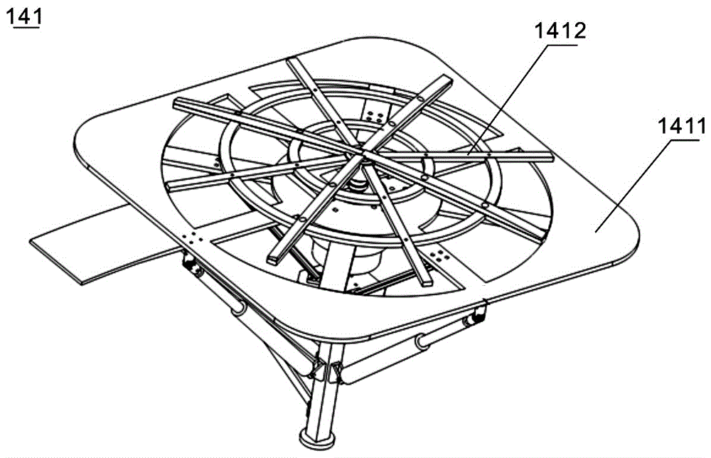 Robot for cleaning attached marine organisms of large tunnel