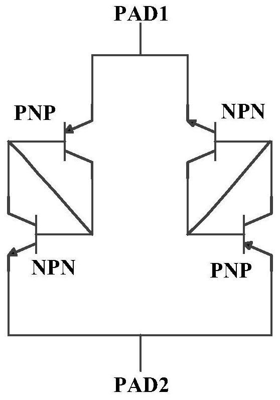 A low-voltage scr device for esd protection