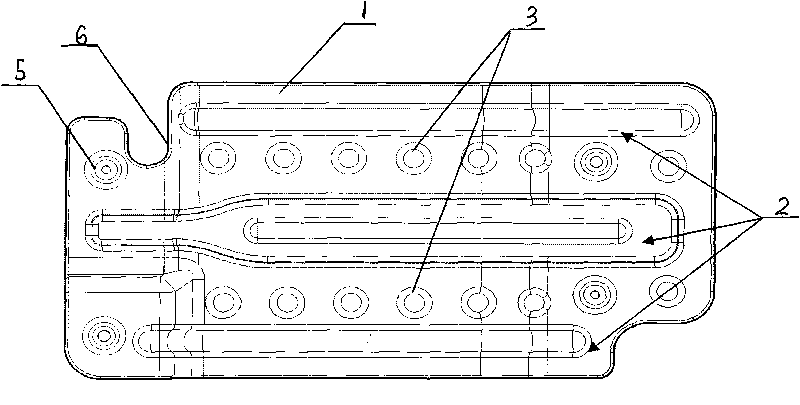 Rear heat shield structure of auto muffler