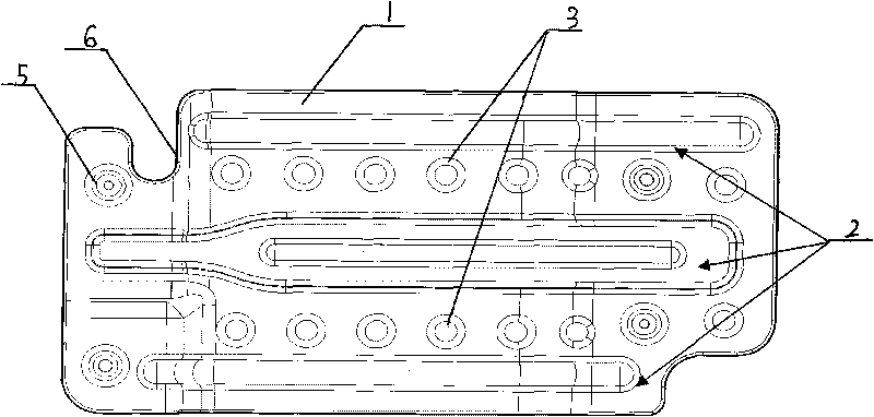 Rear heat shield structure of auto muffler