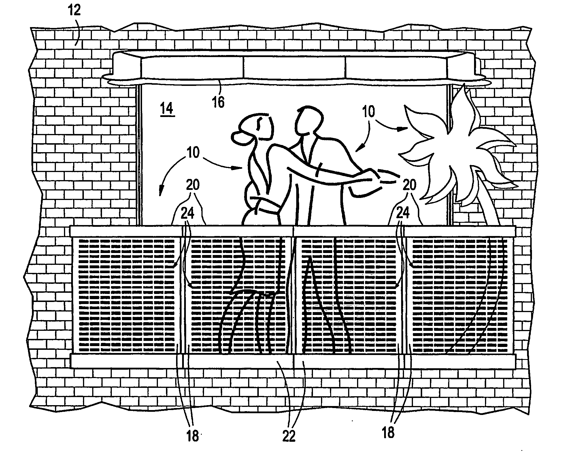 Solar rail or railing system