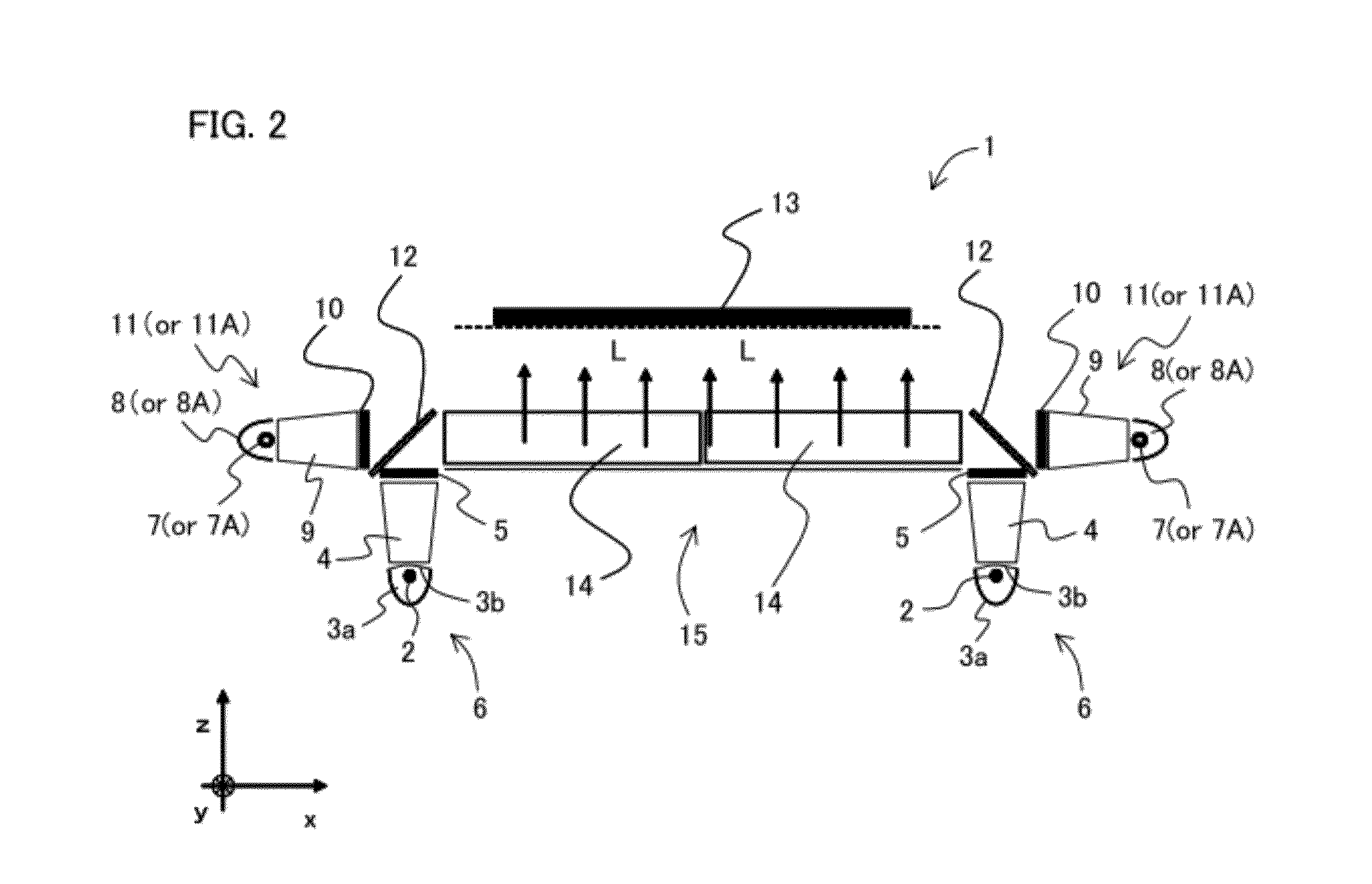 Light irradiation apparatus, pseudo-sunlight irradiation apparatus and solar panel inspection apparatus