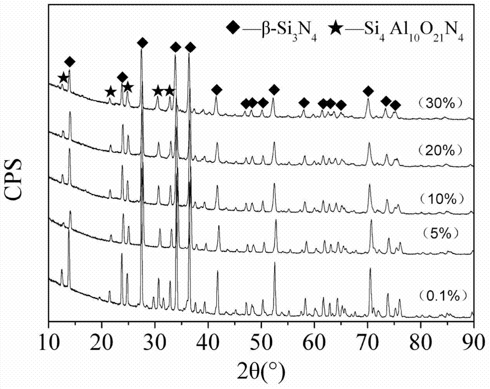 Preparation method for porous silicon nitride ceramic