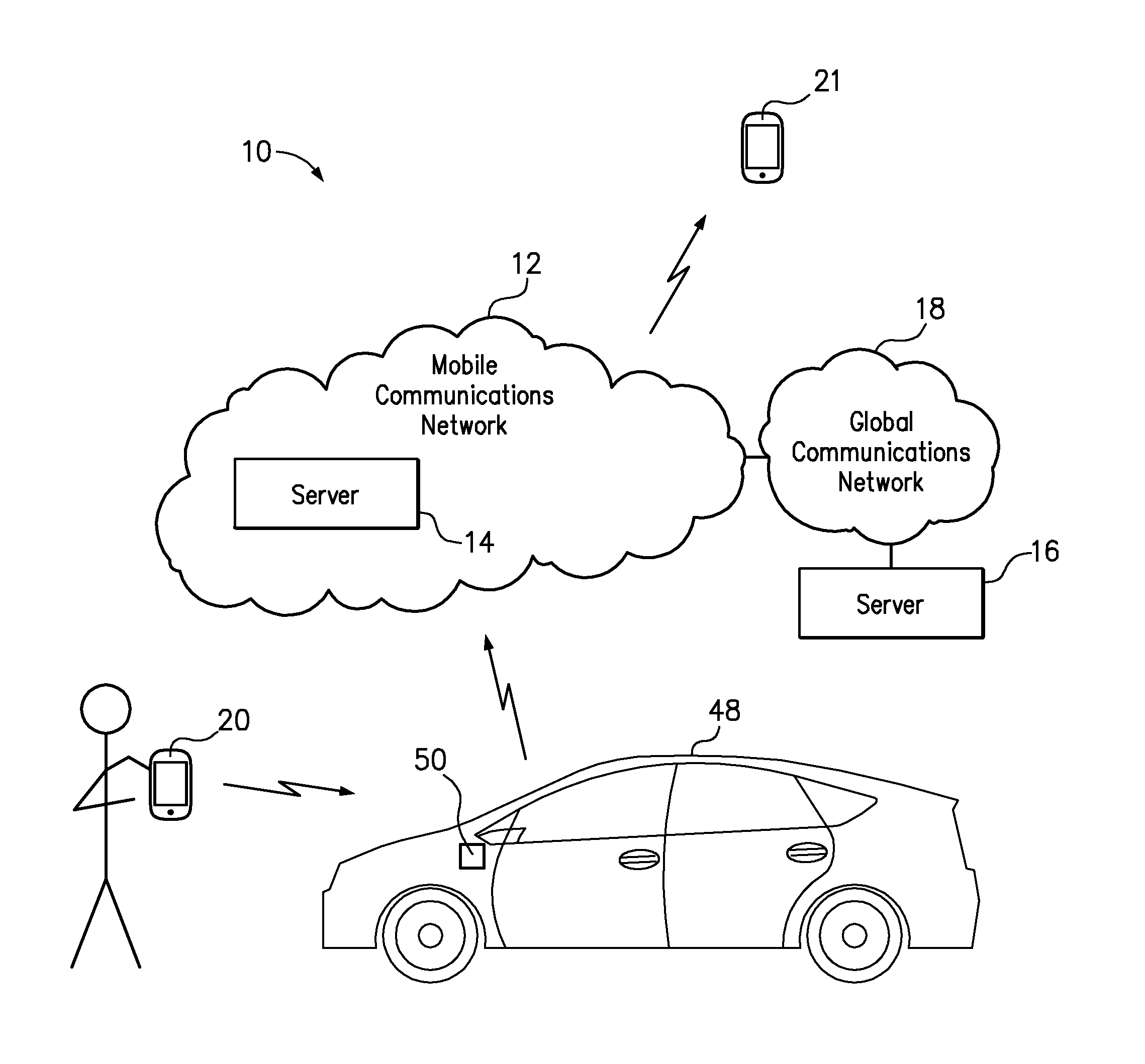 Communicating with an owner of an object without the owner's contact information