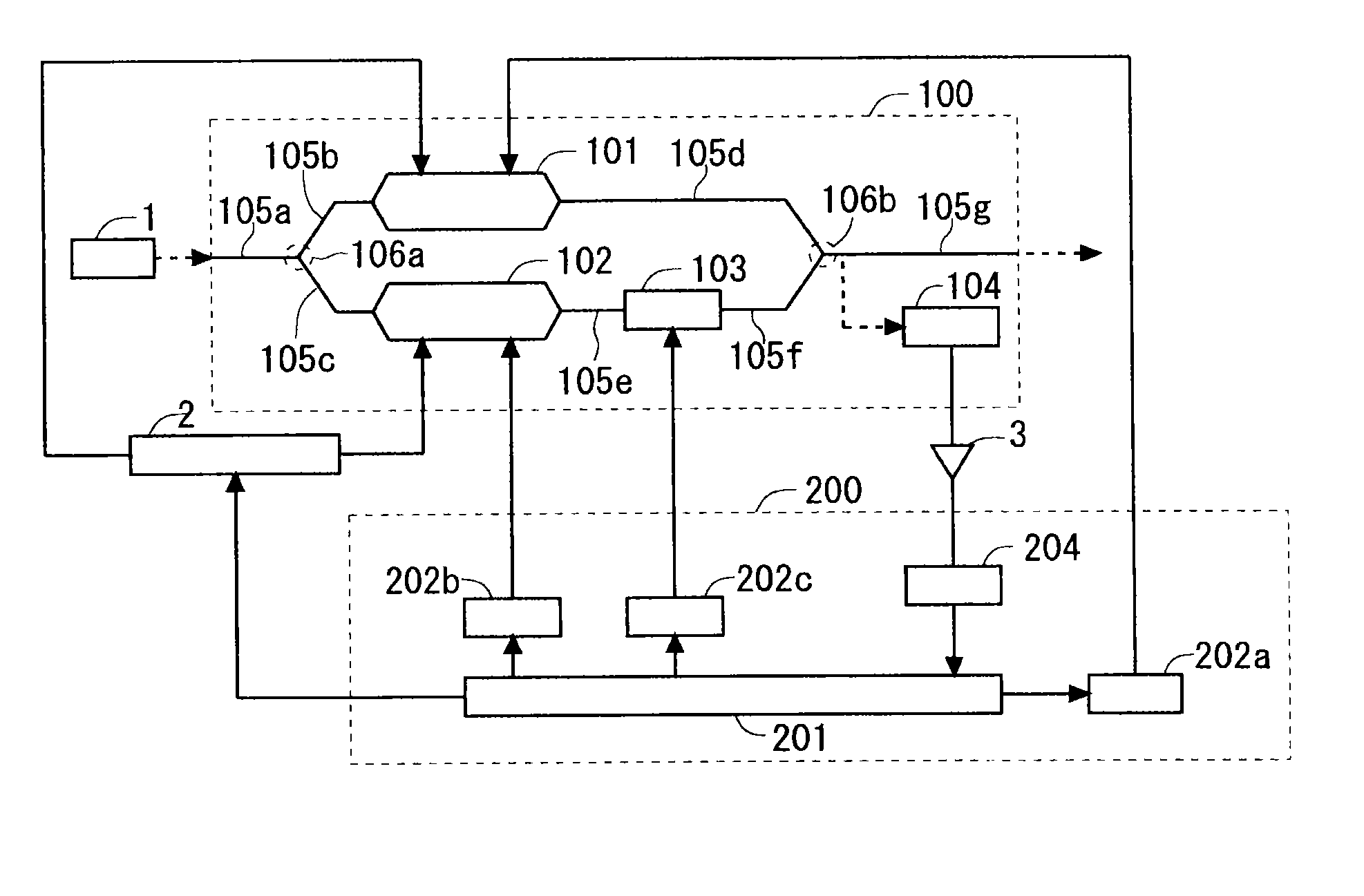 Optical transmitter and control method of optical transmitter