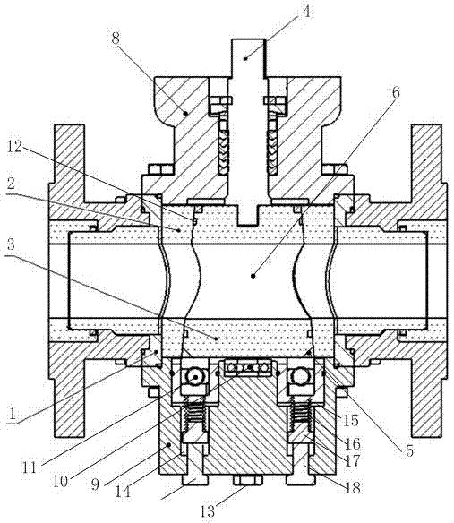 A ceramic plug valve