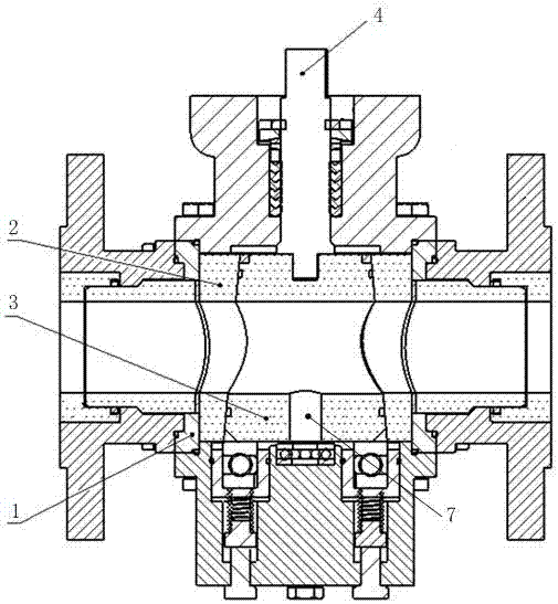 A ceramic plug valve