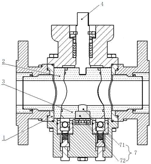 A ceramic plug valve