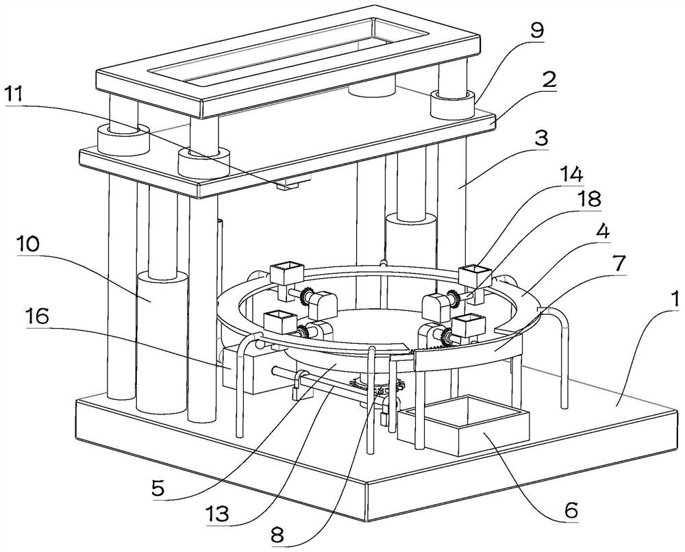 Forming die for stamping parts