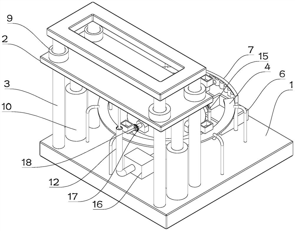 Forming die for stamping parts