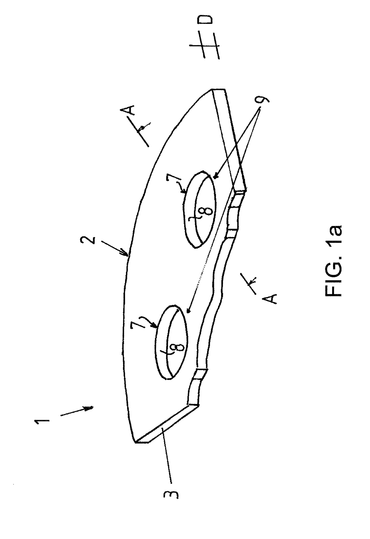 Device and method for shaping sheared edges on stamped or fine-blanked parts having a burr