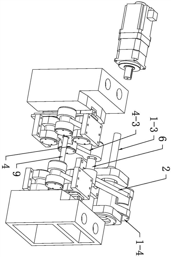 Multi-tonnage large-scale lifting device with lever push-pull structure