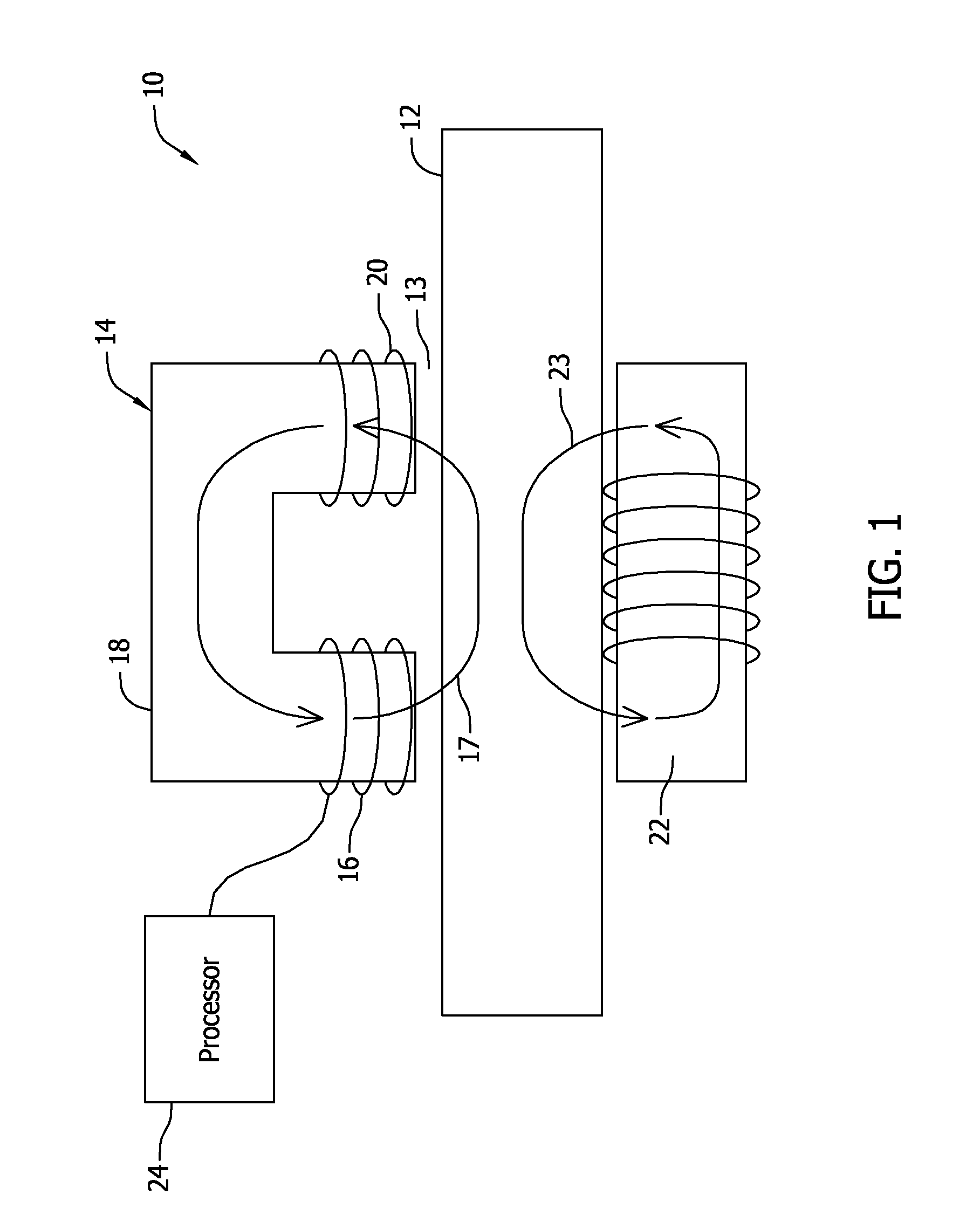 Non-contact magnetostrictive sensing systems and methods