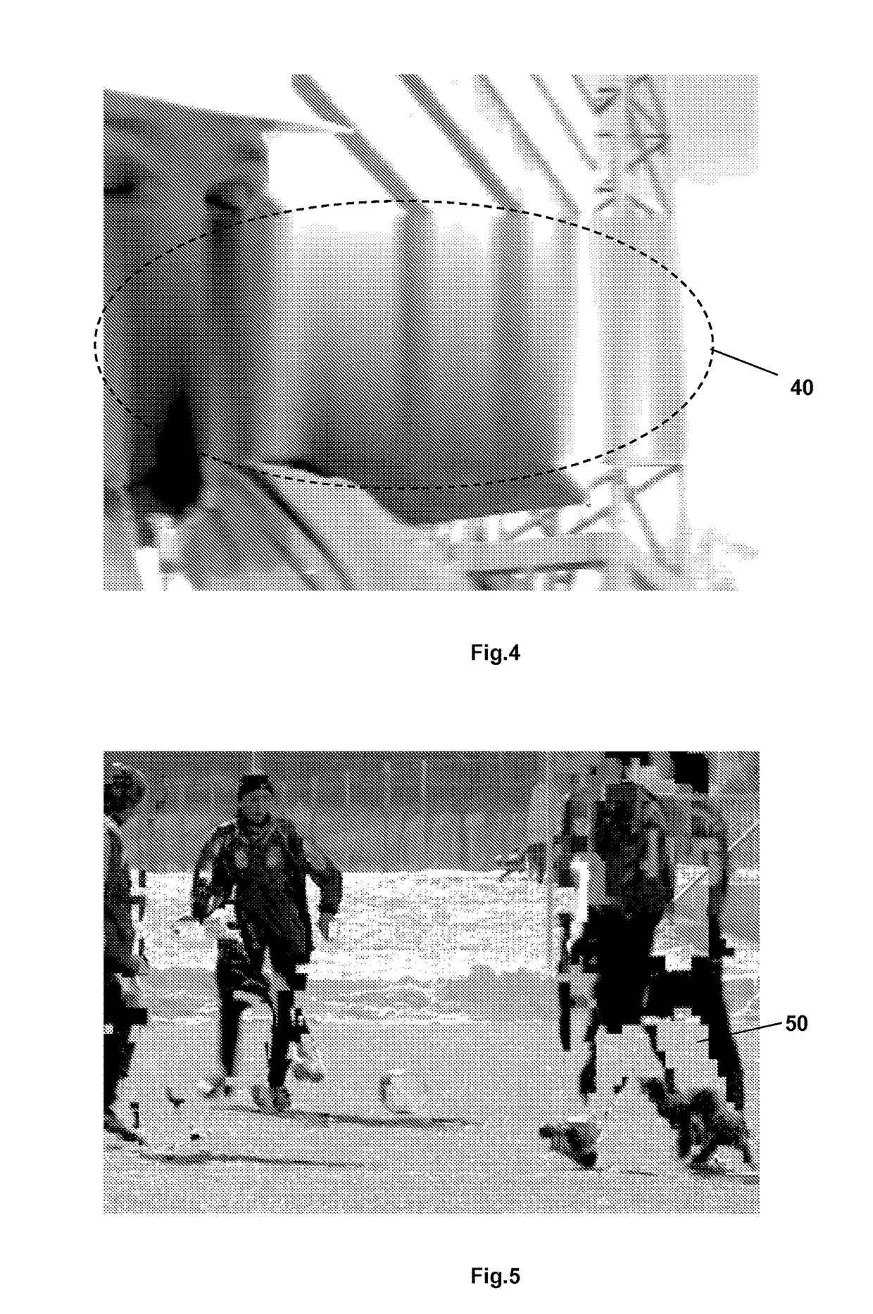 Method and device for calculating distortion of a video being affected by compression artifacts and channel artifacts