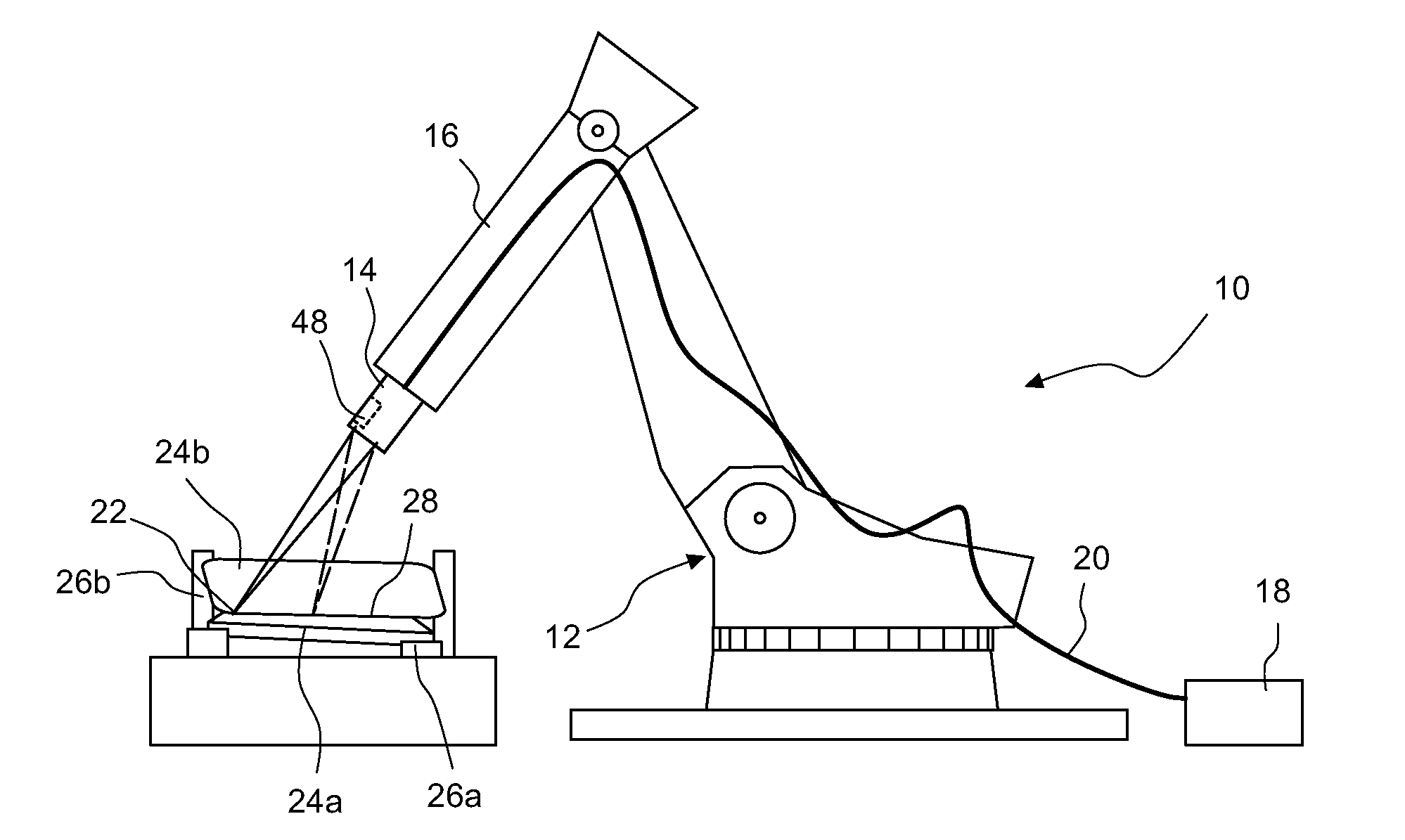 Machining Head for a Laser Machining Device