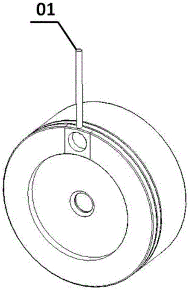 Energy switch for on-axis electrical coupling standing wave accelerating tube