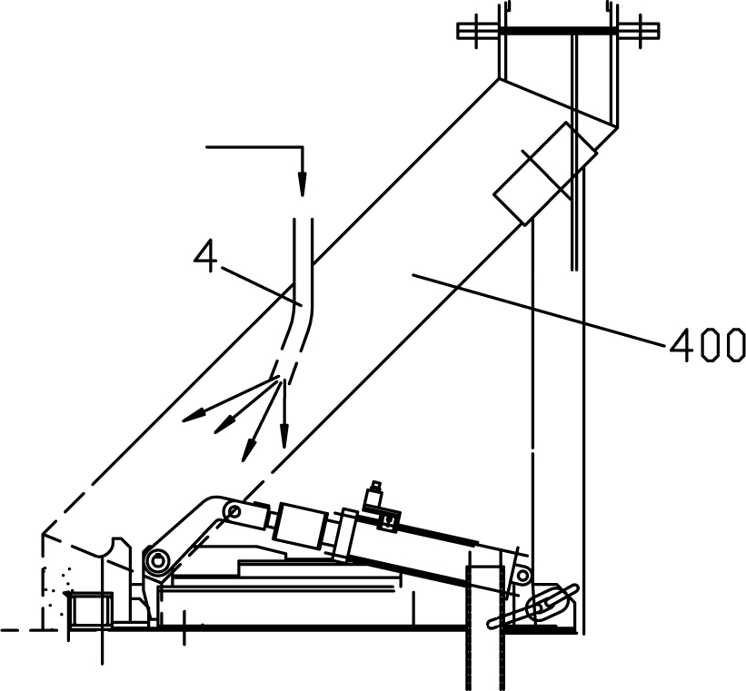 LF (ladle furnace) dedusting and trapping system