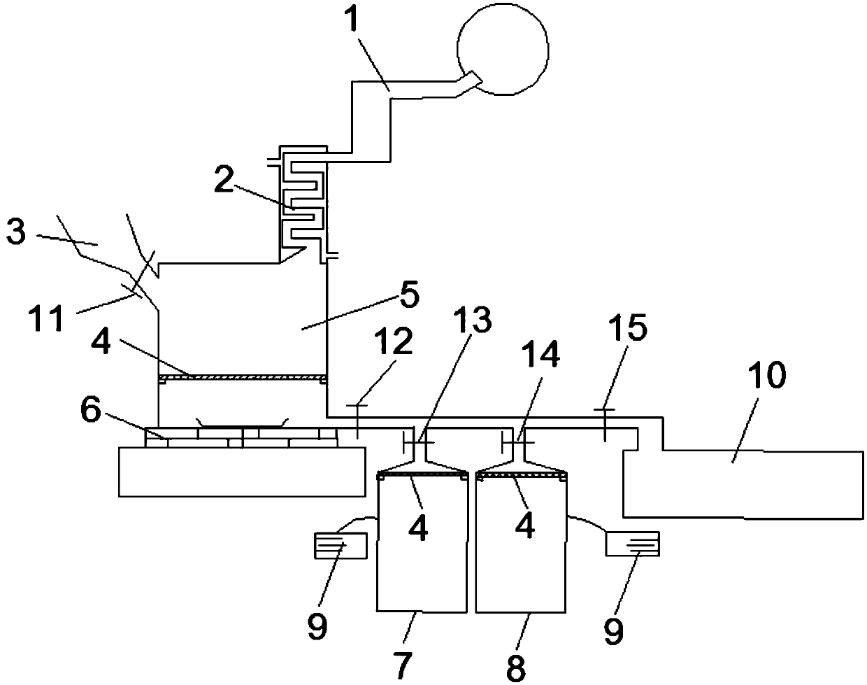 Method and device for simultaneously catalytic-generating hydrogen in waste battery recycling process