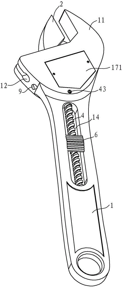 Adjustable wrench