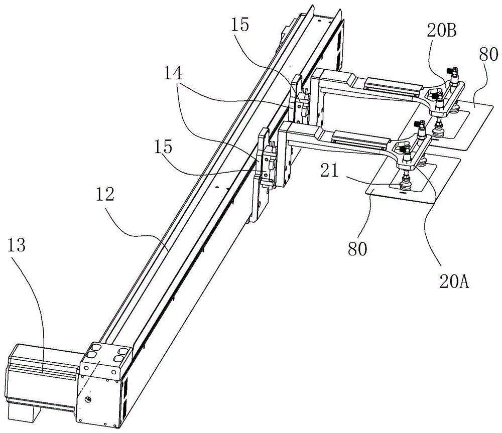 A material reciprocating transfer device and method thereof