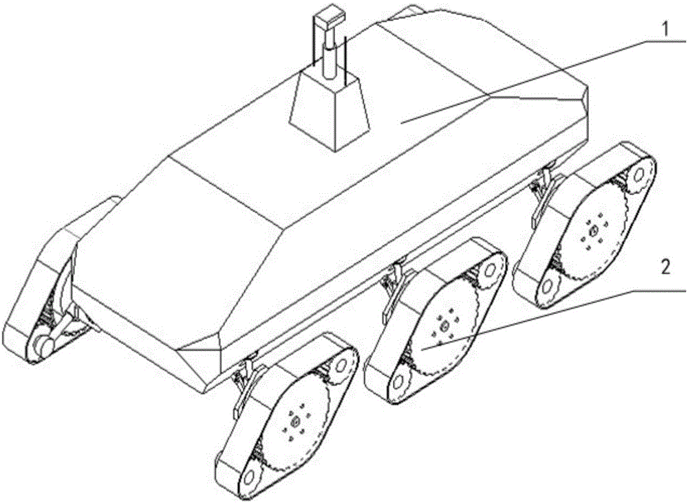 High-maneuverability and high-adaptability ground unmanned platform