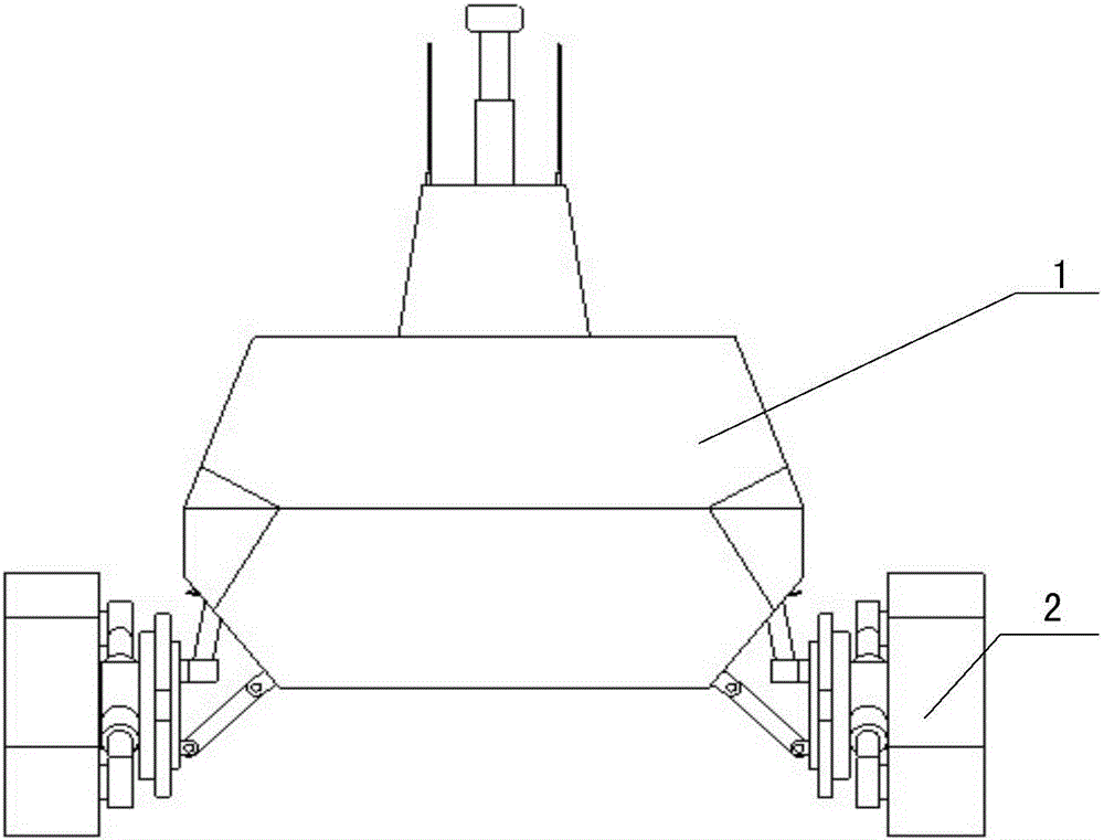 High-maneuverability and high-adaptability ground unmanned platform