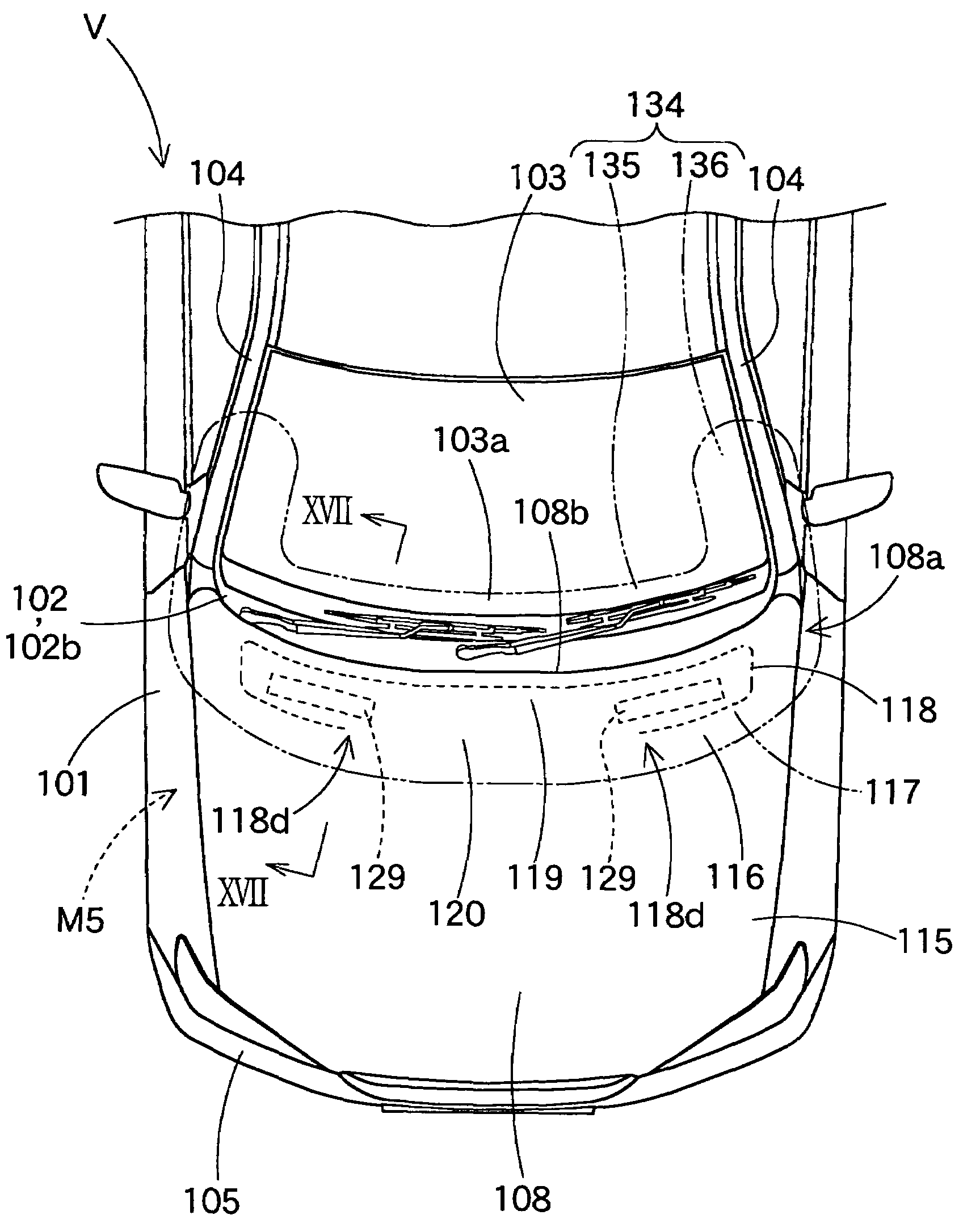 Pedestrian airbag system