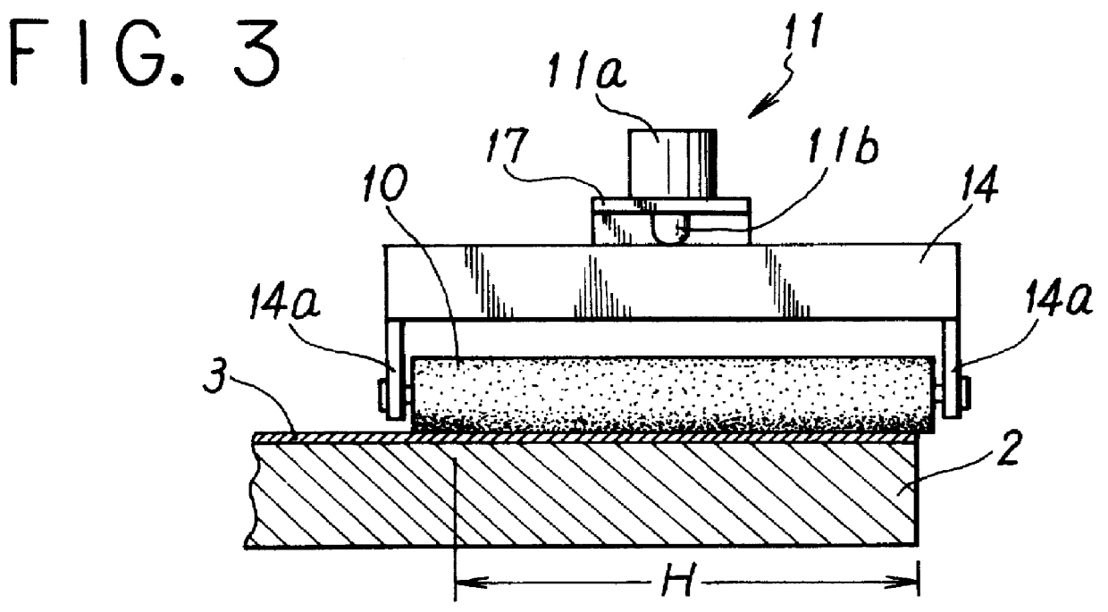 Single side work polishing apparatus