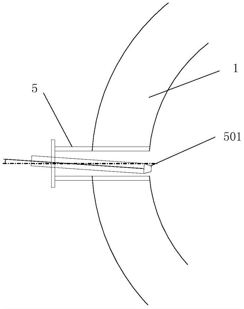 A kind of gasification furnace and its application, gasification method of carbonaceous material