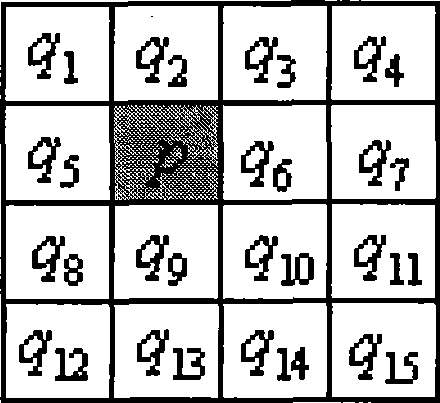 Encephalic angioma image recognizing and detecting method based on framework characteristic