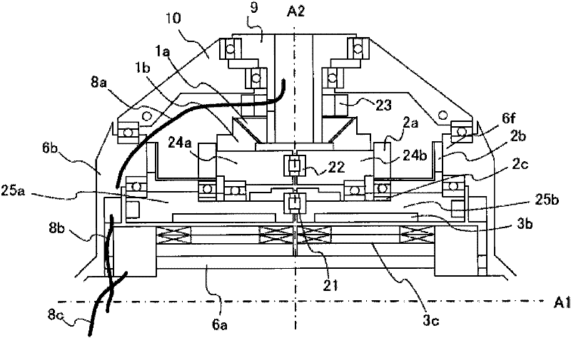 Articulation unit for robot and robot