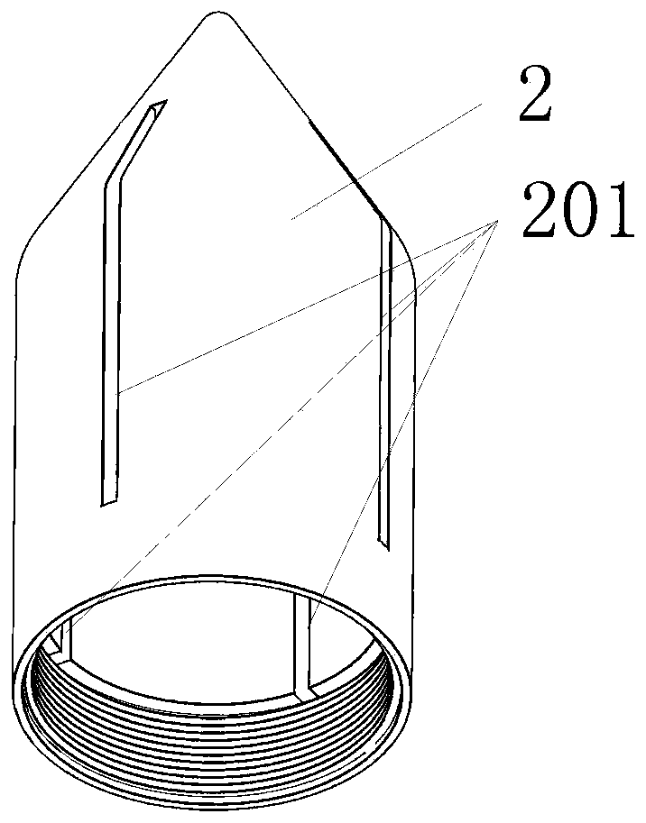 Device for measuring outer side soil pressure of shield tunnel