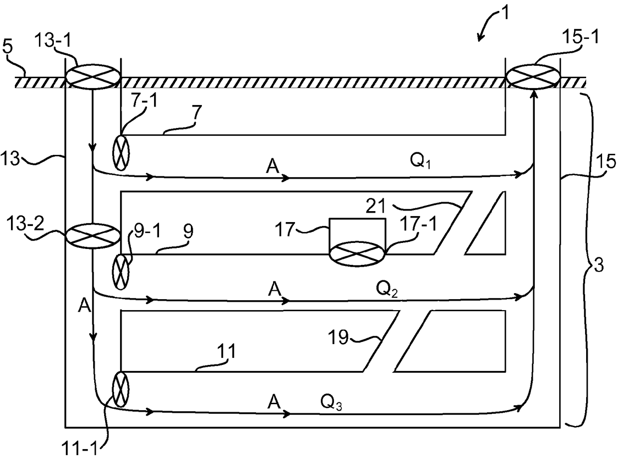 Method and system for fluid flow control in fluid network systems