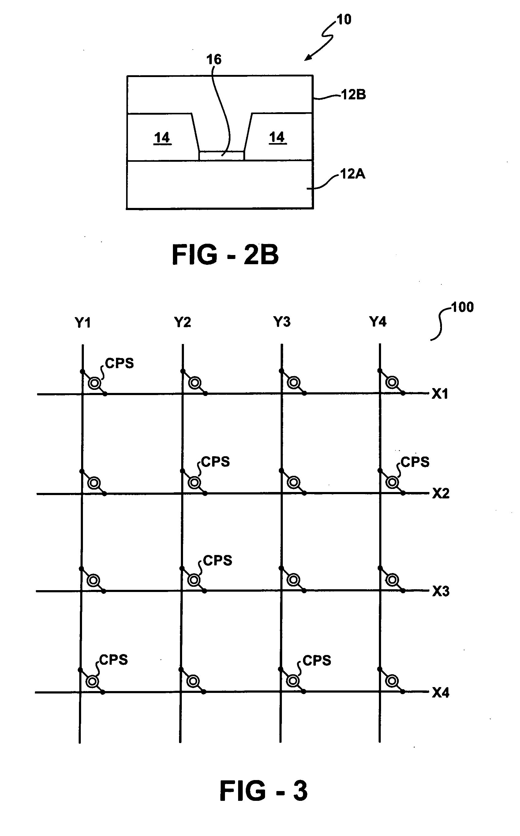 Programmable matrix array with chalcogenide material